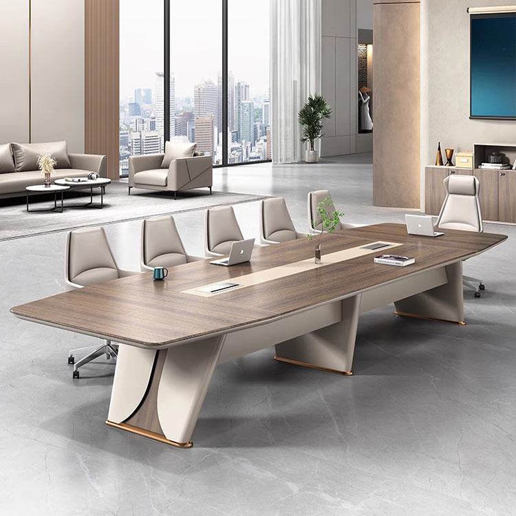 Liyu Modern Room Boardroom Table Chair Table Executive Curved Nesting ...